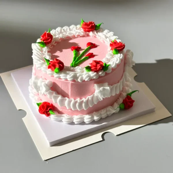 Floral DIY Air Dry Clay Cake Kit