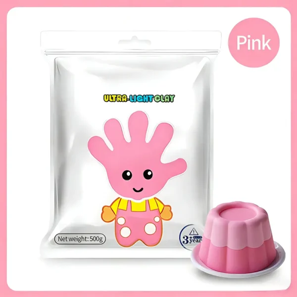 Ultra Light Air-Dry Clay 500g/Bag (1.1lbs)