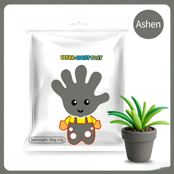 Ultra Light Air-Dry Clay 500g/Bag (1.1lbs)