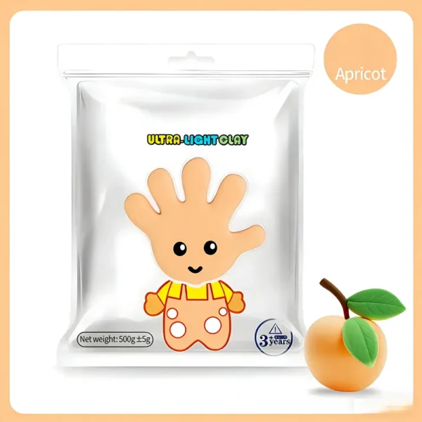 Ultra Light Air-Dry Clay 500g/Bag (1.1lbs)