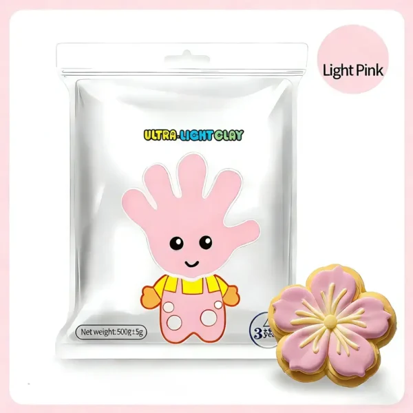 Ultra Light Air-Dry Clay 500g/Bag (1.1lbs)