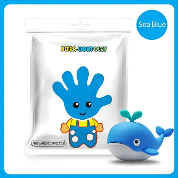 Ultra Light Air-Dry Clay 500g/Bag (1.1lbs)