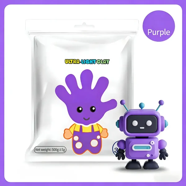 Ultra Light Air-Dry Clay 500g/Bag (1.1lbs)