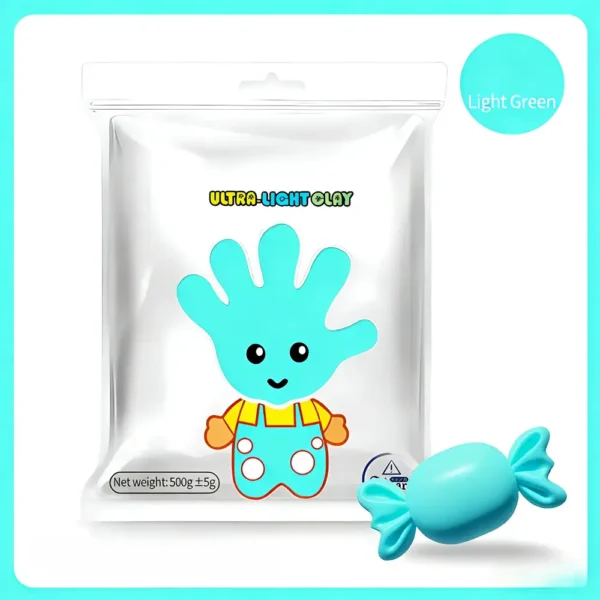 Ultra Light Air-Dry Clay 500g/Bag (1.1lbs)