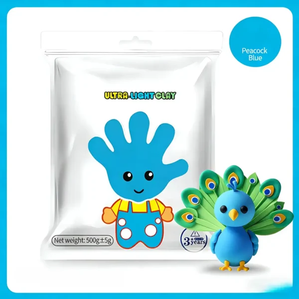 Ultra Light Air-Dry Clay 500g/Bag (1.1lbs)