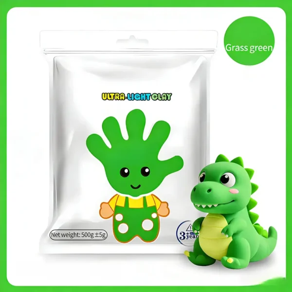 Ultra Light Air-Dry Clay 500g/Bag (1.1lbs)