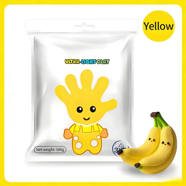 Ultra Light Air-Dry Clay 500g/Bag (1.1lbs)