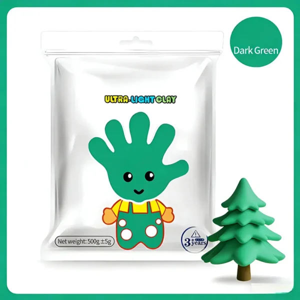 Ultra Light Air-Dry Clay 500g/Bag (1.1lbs)