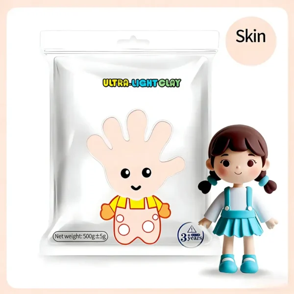 Ultra Light Air-Dry Clay 500g/Bag (1.1lbs)