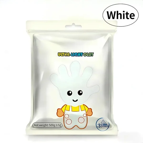 Ultra Light Air-Dry Clay 500g/Bag (1.1lbs)