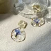 Handmade Pressed Flower Resin Earrings
