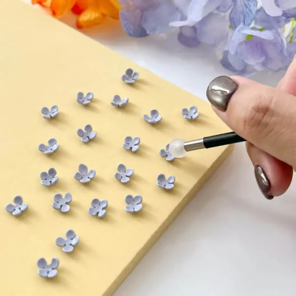 Mini Flower Polymer Clay Cutters: Jewelry Making Tools