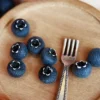 Miniature Blueberry Decor (10 pc): Polymer Clay Dollhouse Food