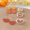 Spring Flower Polymer Clay Cutters: Earring Jewelry Making