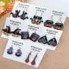 Witchy Polymer Clay Cutters | Halloween Earring Jewelry Making