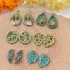 Tropical Leaf Monstera Polymer Clay Cutter Set | Clay Earring Cutters