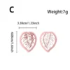 Tropical Leaf Monstera Polymer Clay Cutter Set | Clay Earring Cutters