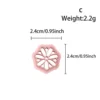 Spring Flower Polymer Clay Cutters: Earring Jewelry Making