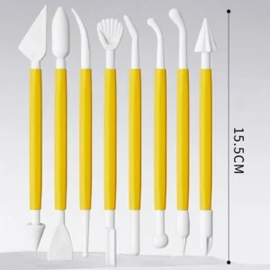 Plastic Modeling Clay Tool Set: Kids Pottery Craft Tools