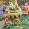 10-1 Handmade Whimsical Matcha Cottage – Fairy Garden Desk Decor & Unique Gift