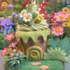 10 Handmade Whimsical Matcha Cottage – Fairy Garden Desk Decor & Unique Gift