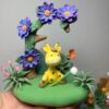 Whimsical Handcrafted Clay Garden Diorama Series